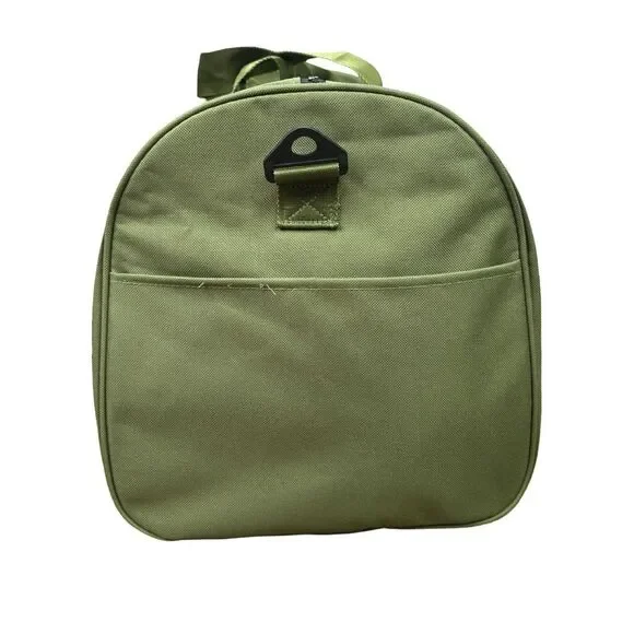 A**holes Live Forever Emotional Baggage Embroidered Duffle Bag 20” x 8” x 11.5” - Picture 2 of 6